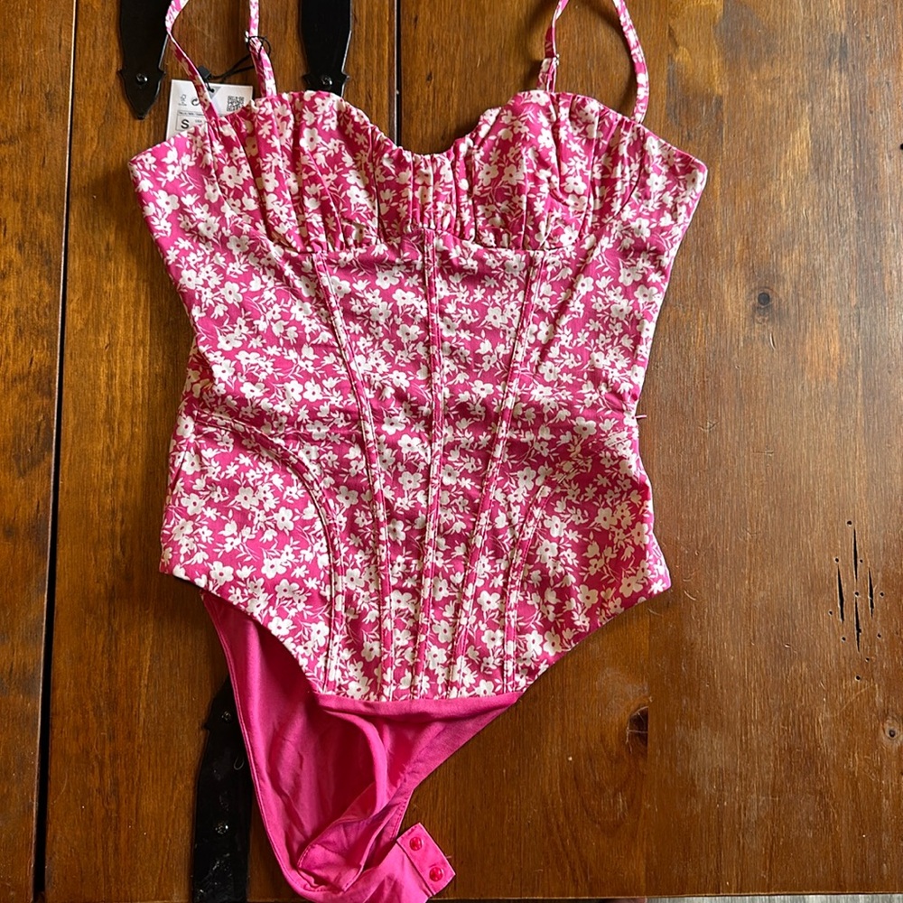 Zara corset body suit, NWT size small